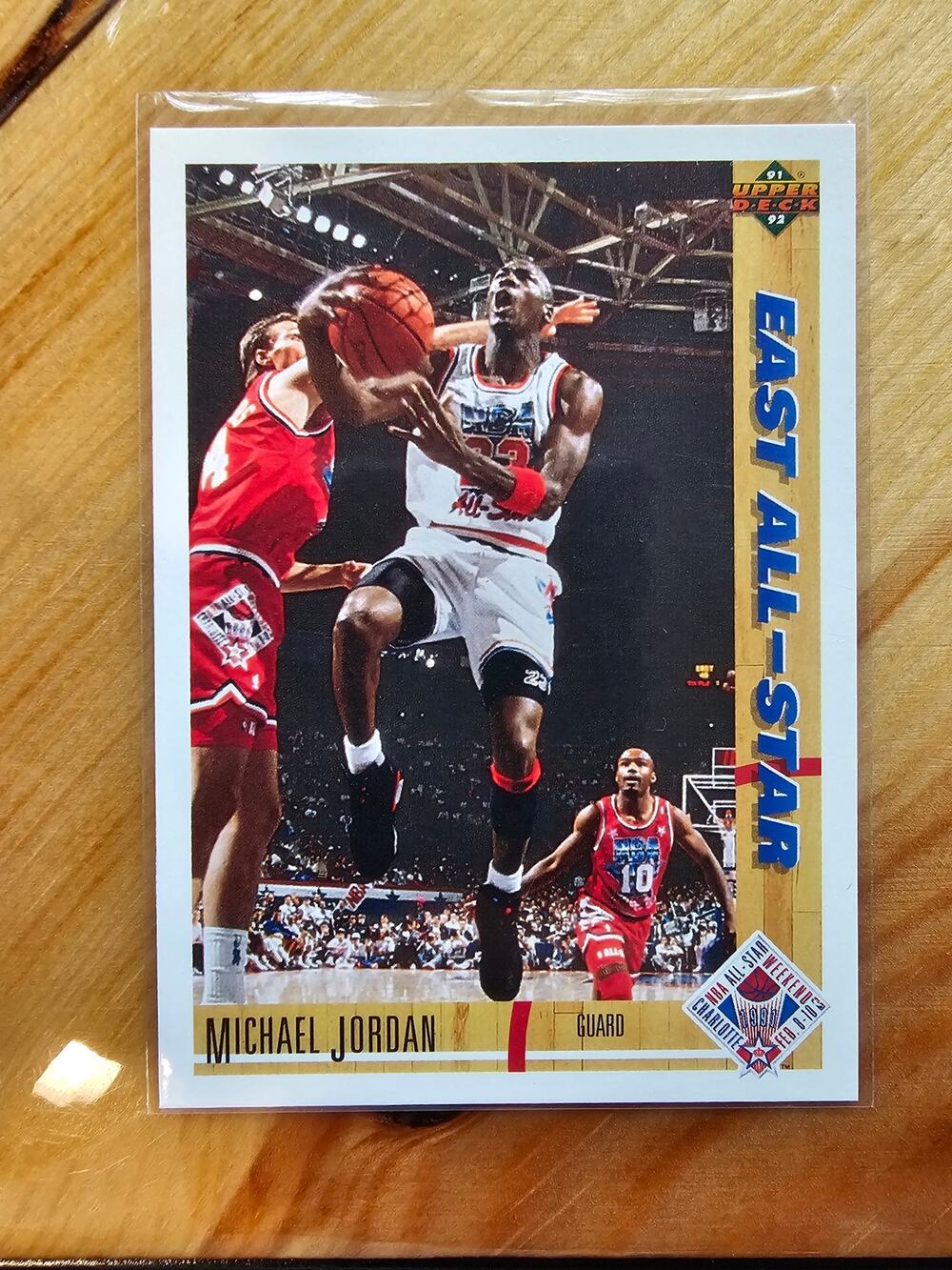 Michael Jordan 1991-1992 Upper Deck #69 - Chicago Bulls All-Star - NBA